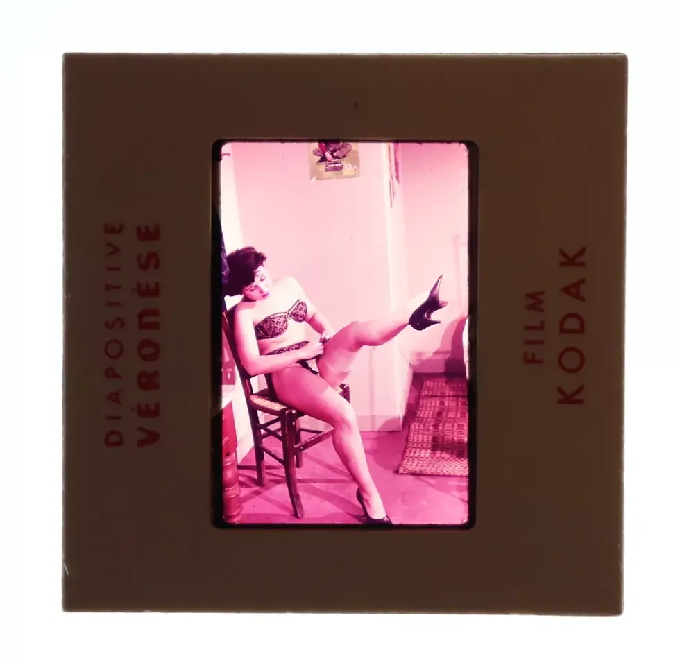 Miniature : Diapositives érotiques | Coucher de Midinette (ca 1960)