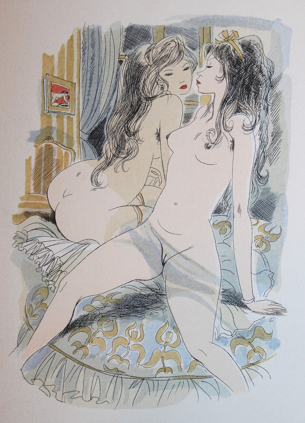 Miniature : Un été à la campagne par Gustave Droz. Illustrations de Gaston Barret