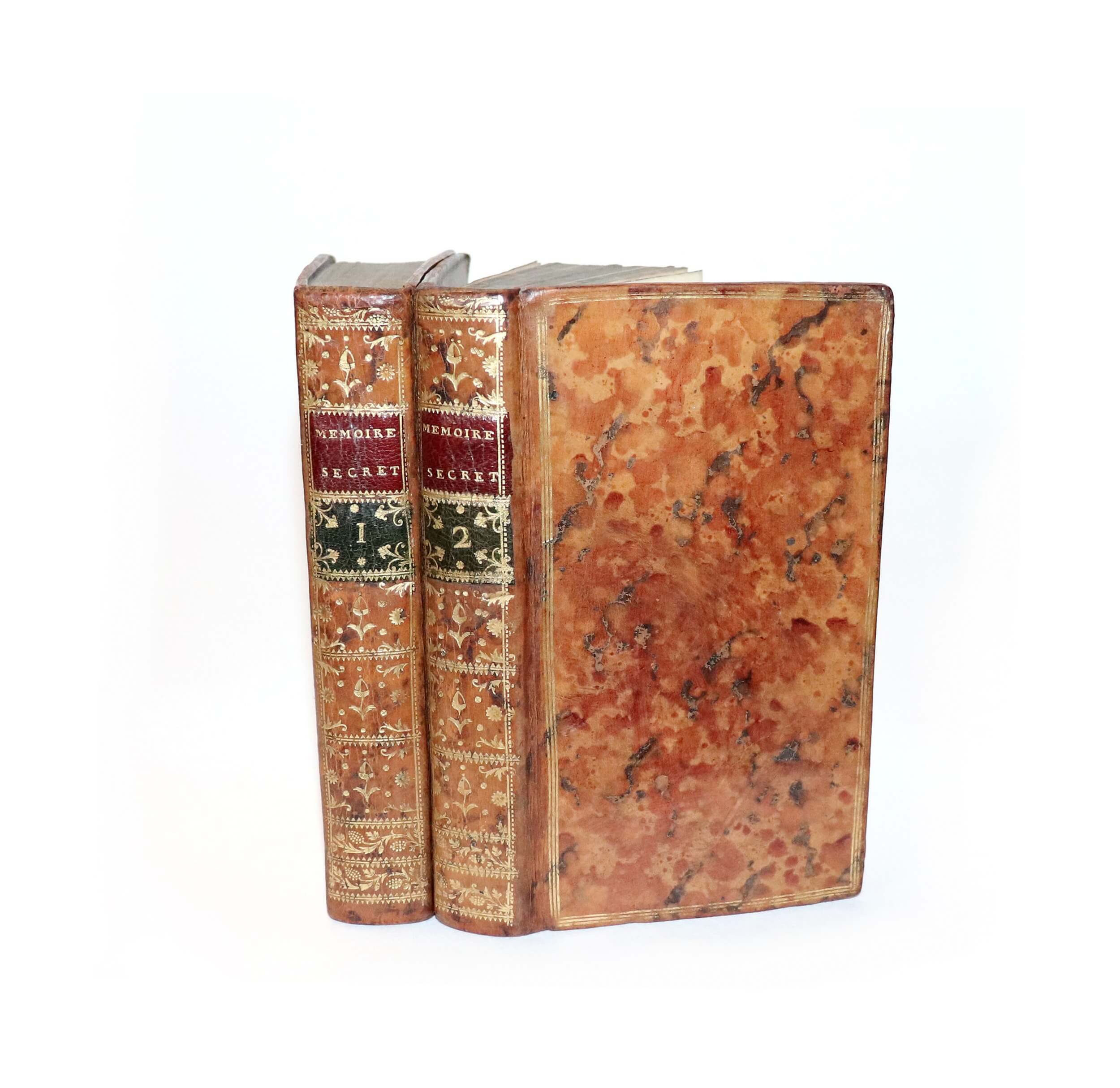 Bussy-Rabutin | Mémoires secrets (1768) | Bel exemplaire en reliure d'époque