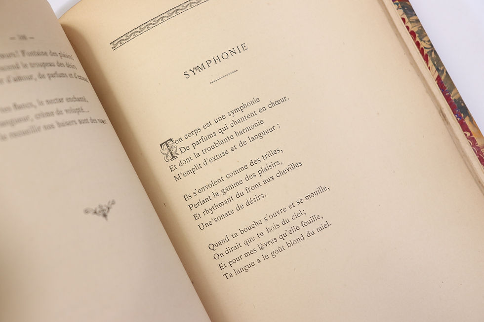 Miniature : Edmond Haraucourt. La Légende des Sexes (1882). EO. Reliure de l'époque.