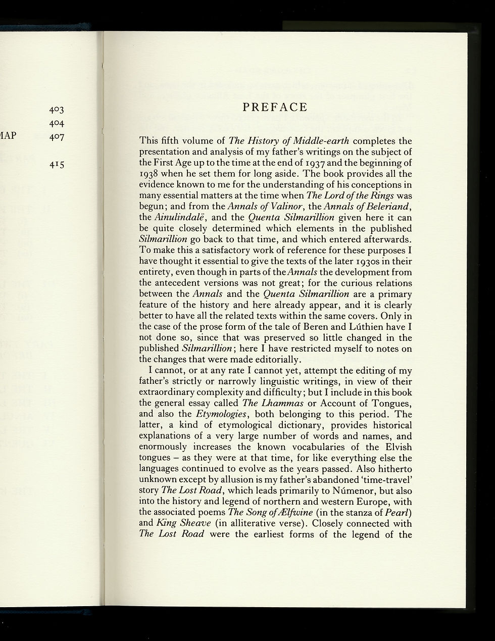 Miniature : TOLKIEN (J. R. R.). – The Lost Road and Other Writings | 1987