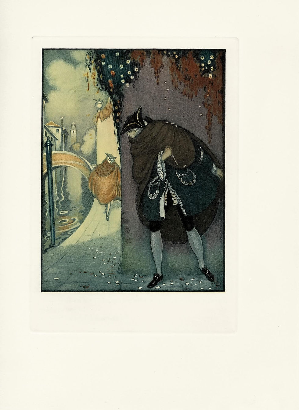 Miniature : Casanova | Gerda Wegener | André Lambert | Une Aventure d'Amour à Venise (1927)
