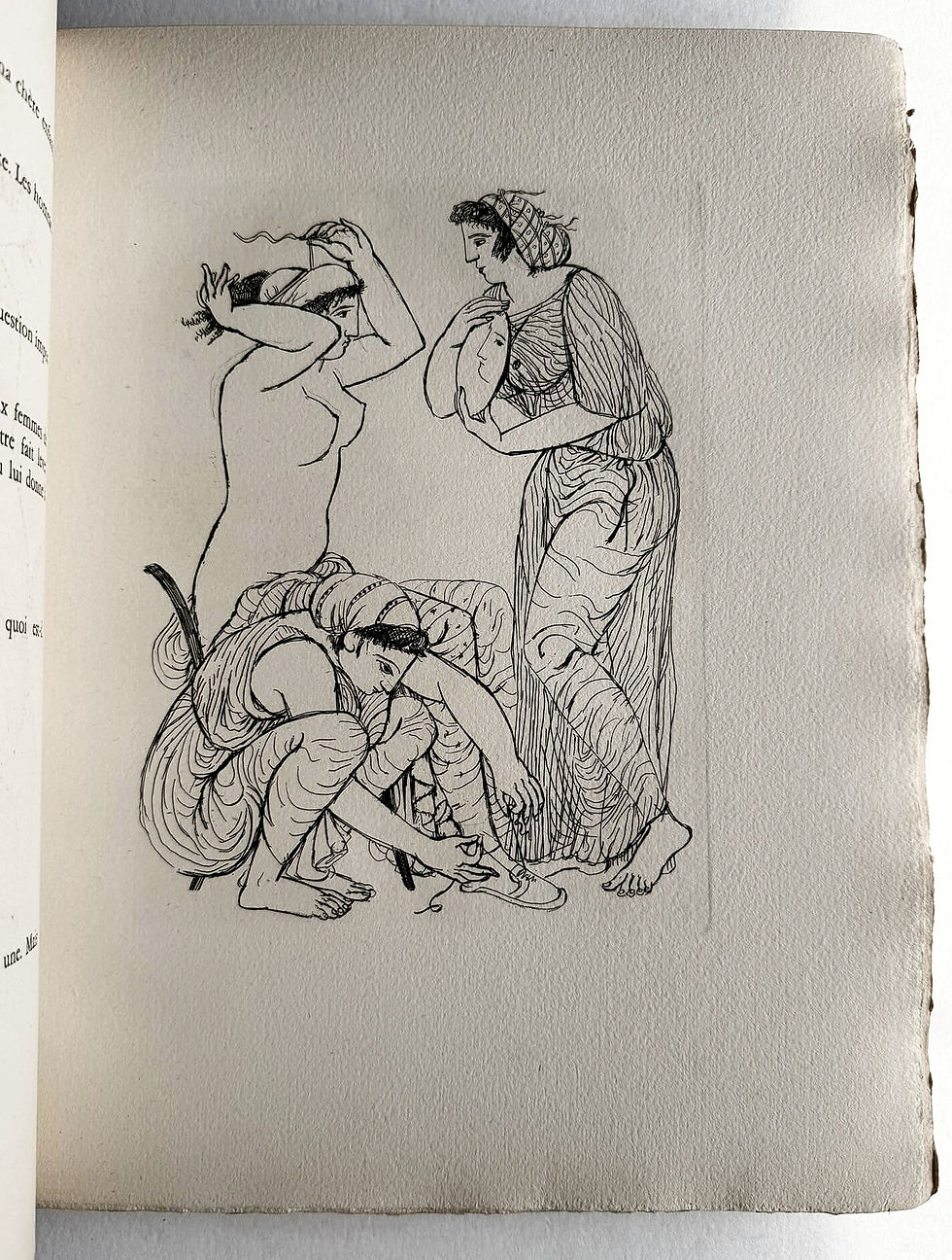 Miniature : Lysistrata d'Aristophane imagé par le peintre Laszlo Barta (1932) | 1/10 ex.