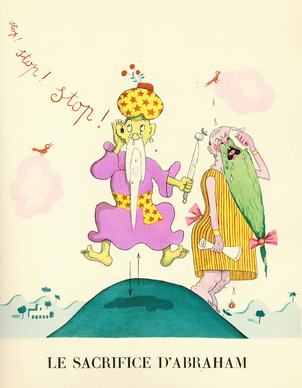 Miniature : De Phryné à Abélard, par Raymon Hesse. Aquarelles de Dubout. 1/500 ex.