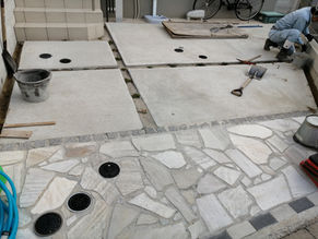 【駐車場目地補修工事】