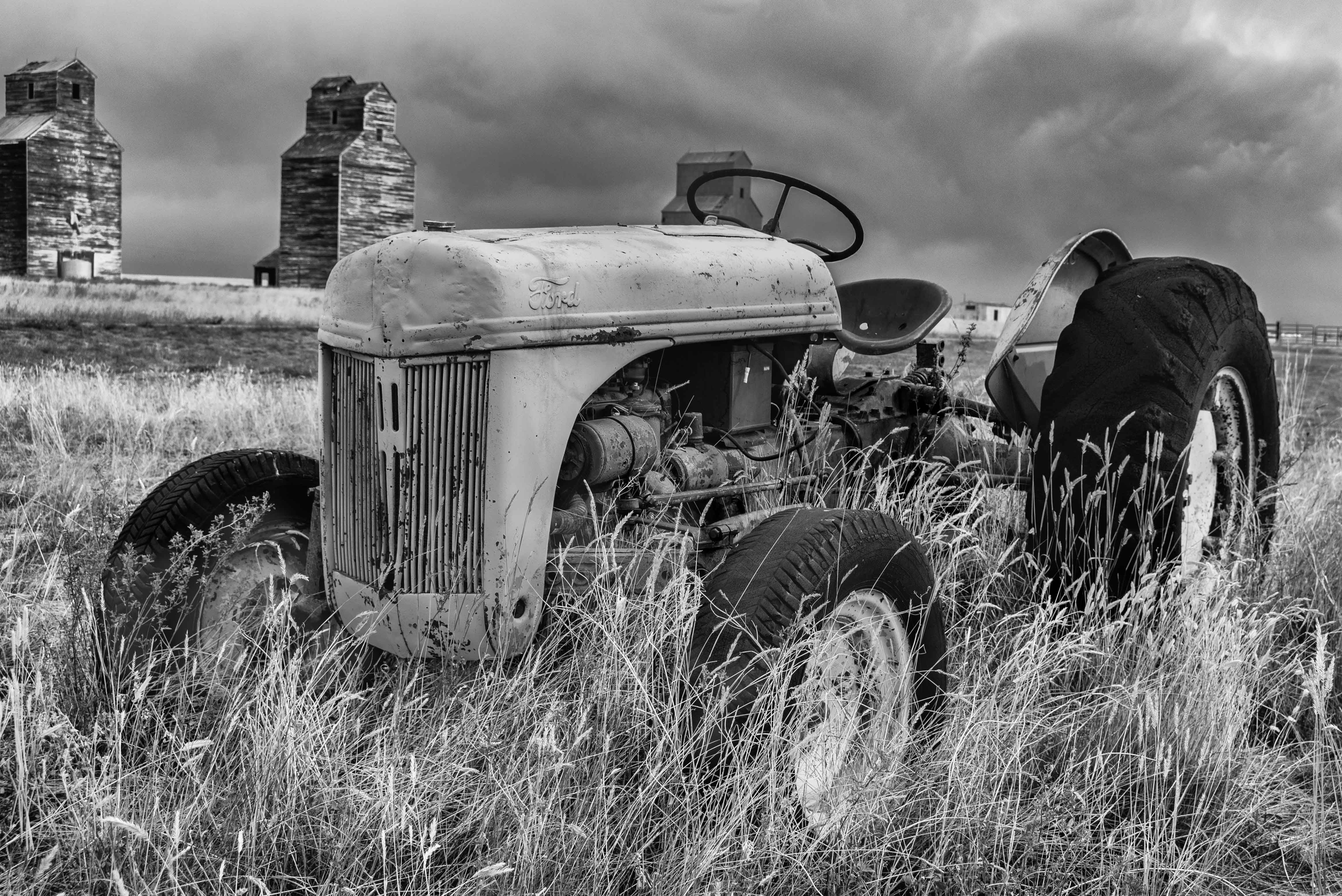 Abandoned Ford Tractor