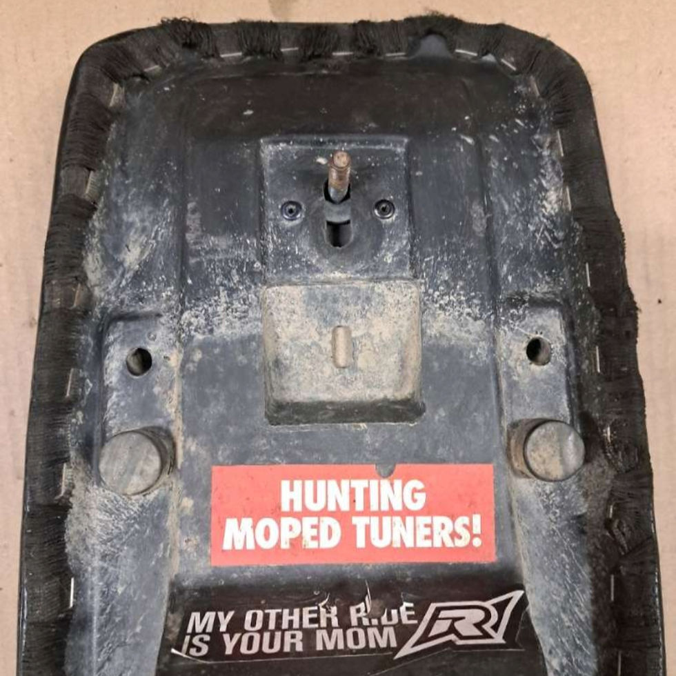 Thumbnail: Seat for reupholstering Aprilia MX/RX 50