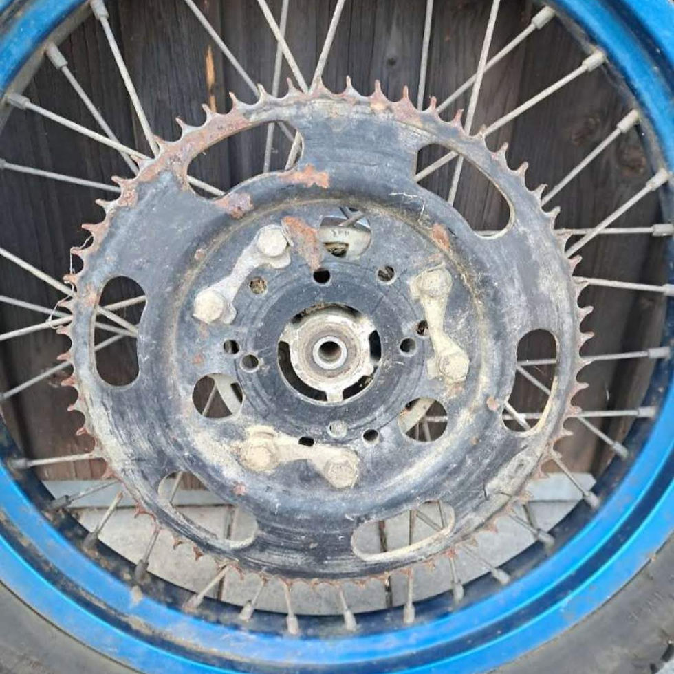 Thumbnail: Derbi 18" spoked rear wheel