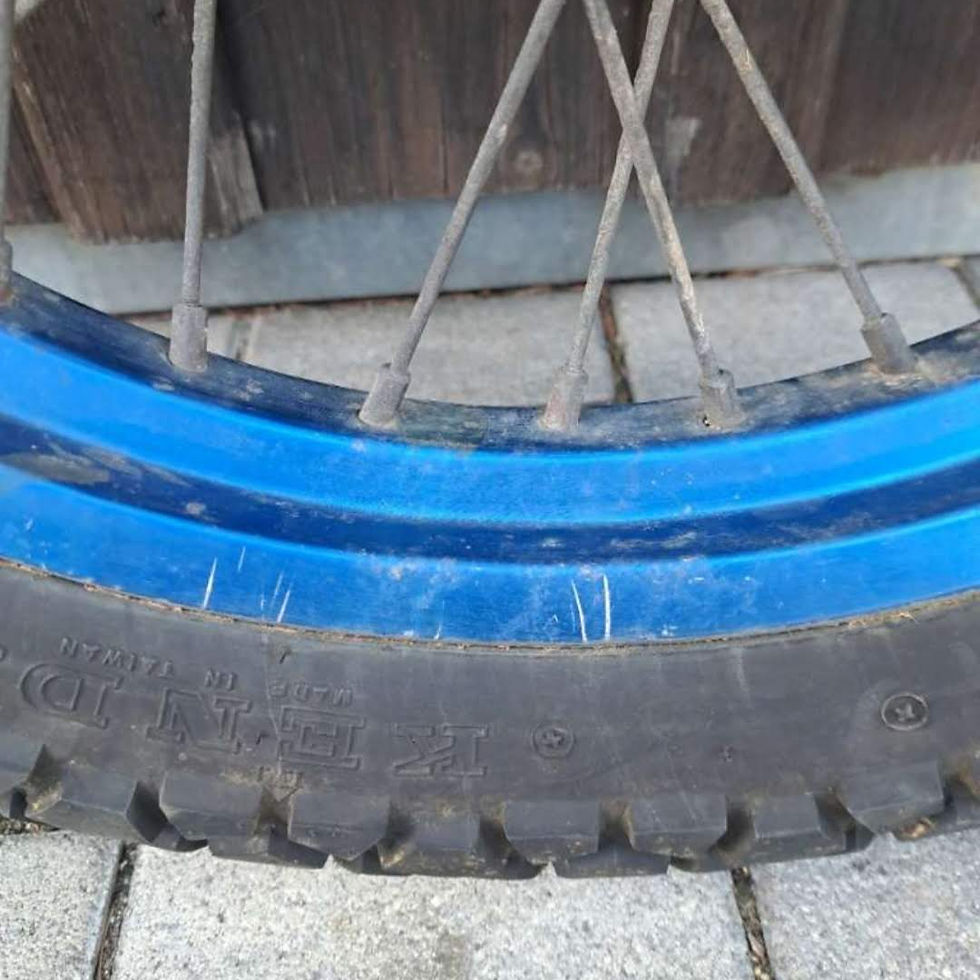 Thumbnail: Derbi 18" spoked rear wheel