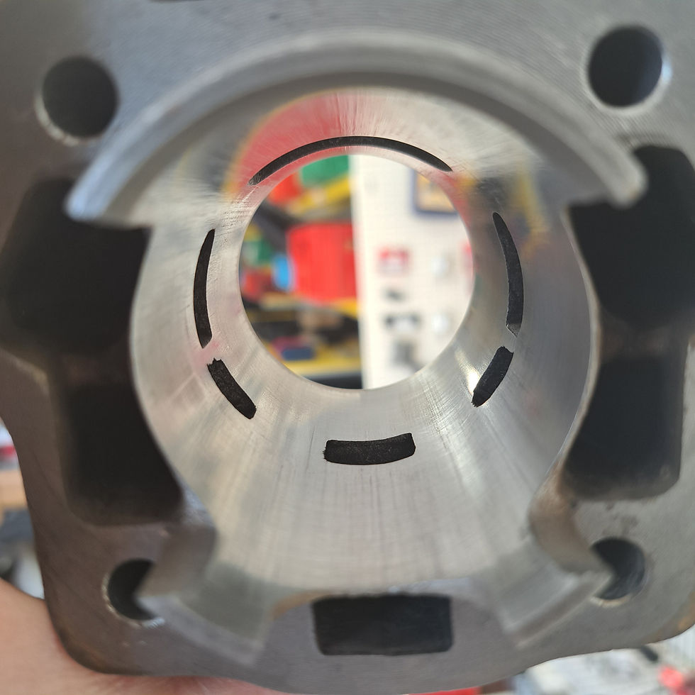 Thumbnail: Cylinder kit 70cc Airsal cast iron sport D50B0