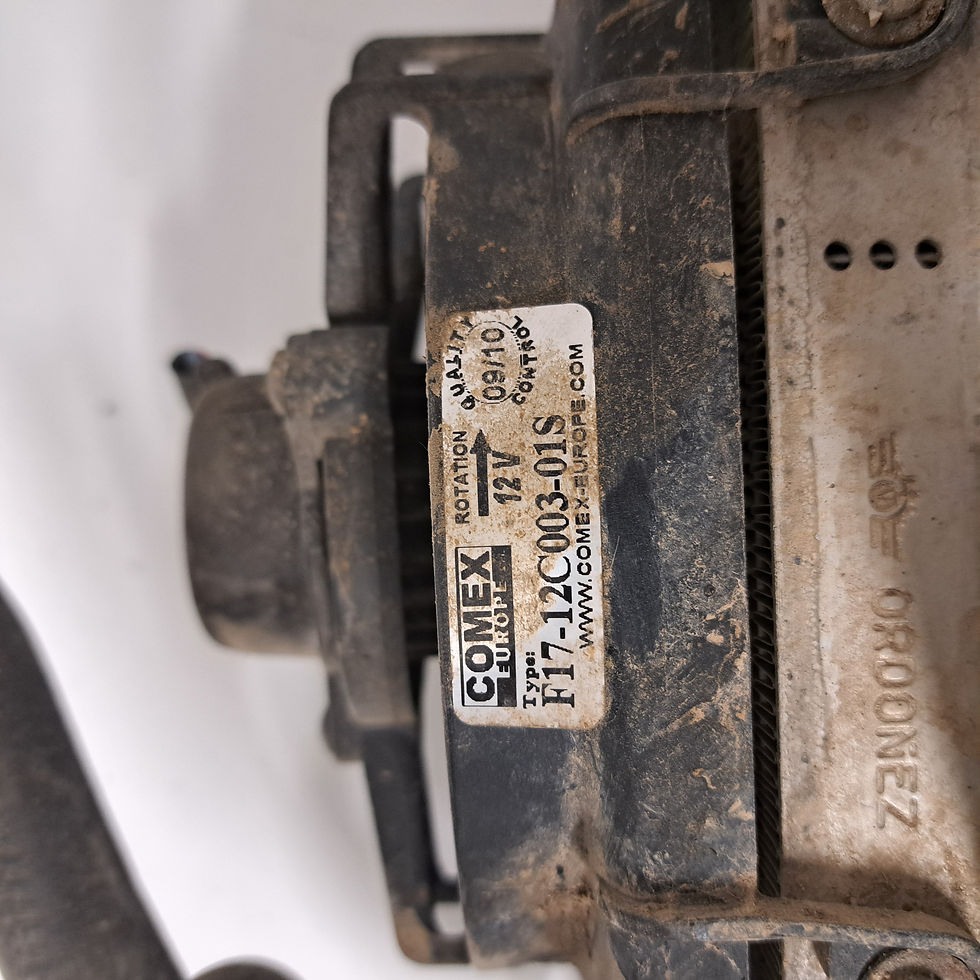 Thumbnail: Radiator + Fan Derbi/Aprilia/Gilera