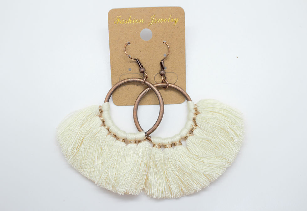 Thumbnail: Hoop Fringe Earring