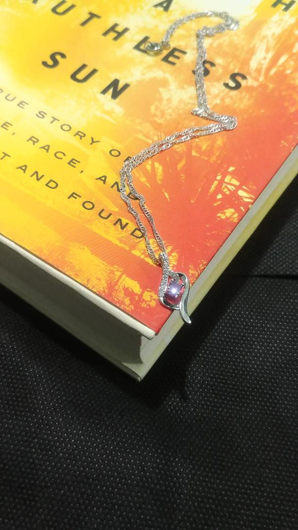 Thumbnail: Rhinestone Shell Necklace