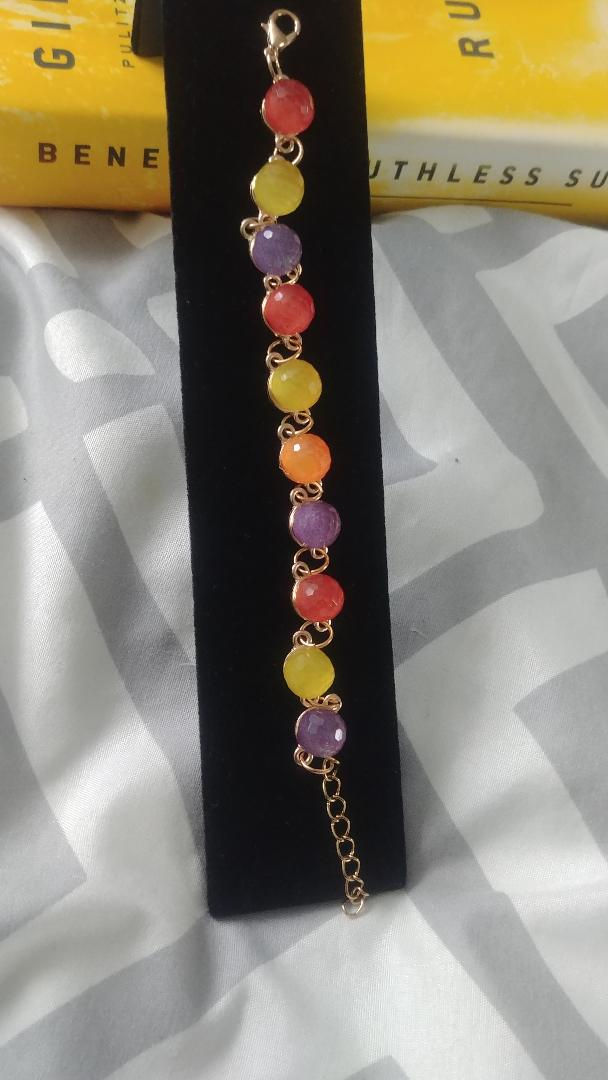 Thumbnail: Colorful Ball Bracelet