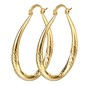 Thumbnail: Sliced Hoop Earrings
