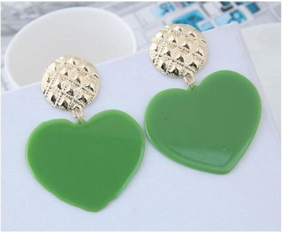 Thumbnail: Be Mine Hart Earrings