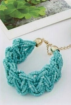 Miniatura: Mini Weaving Bead Bracelet