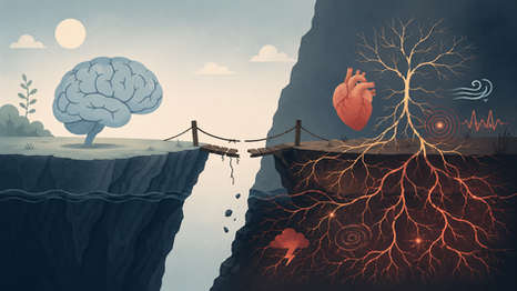 The Gap Between Our Nervous System and Our Thoughts
