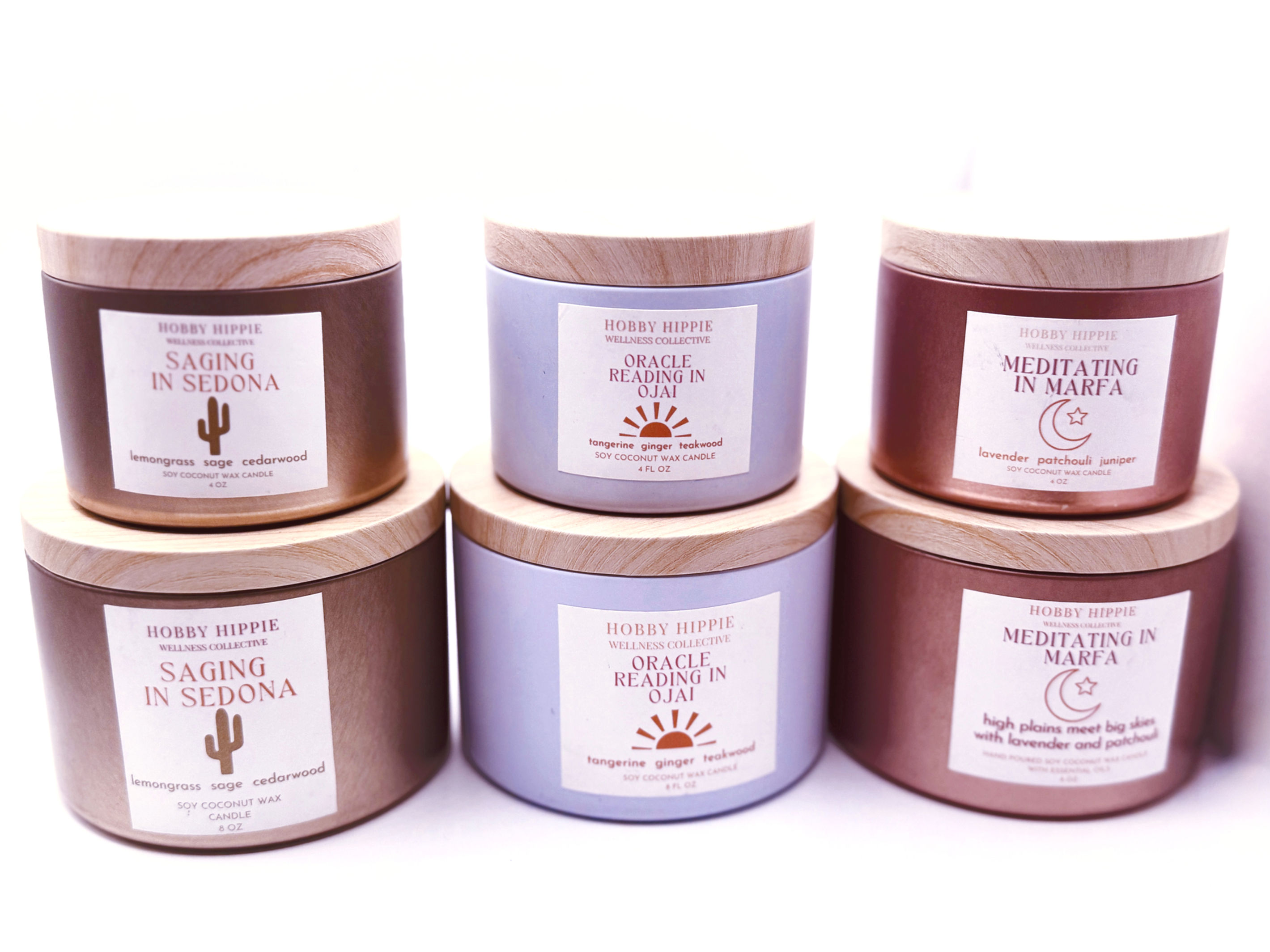 Plant Based Aromatherapy Candles | Vortex Destination Signature Collection