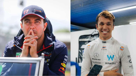 ALEX ALBON PODRÍA SER EL REEMPLAZO DE CHECO PÉREZ EN REDBULL SEGÚN PRENSA BRITÁNICA