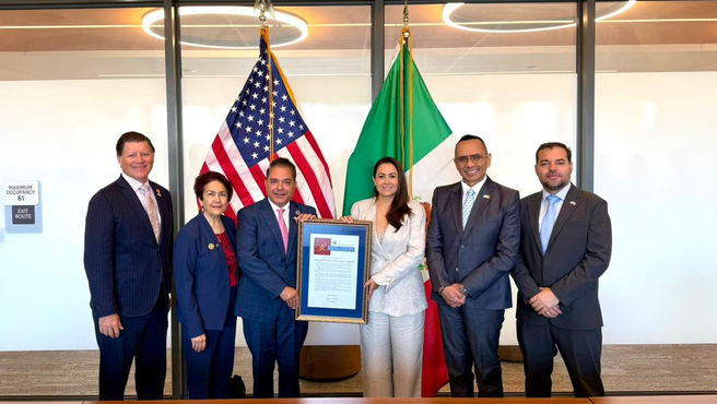 TERE JIMÉNEZ AMPLÍA LA PRESENCIA INTERNACIONAL DE AGUASCALIENTES CON NUEVAS ALIANZAS EN CALIFORNIA