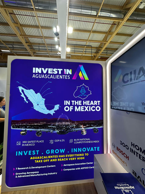 AGUASCALIENTES PRESENTE EN UNA DE LAS FERIAS INTERNACIONALES MÁS IMPORTANTES DE LA INDUSTRIA AEROESPACIAL, EN PARÍS, FRANCIA