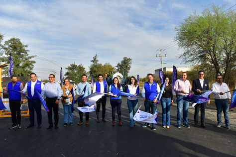 ENTREGA TERE JIMÉNEZ OBRAS DE REPAVIMENTACIÓN EN LA SALIDA A CALVILLO