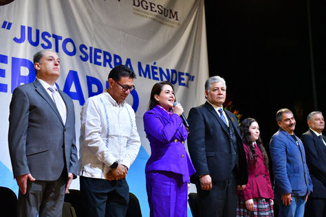 TERE JIMÉNEZ REAFIRMA COMPROMISO CON LA EDUCACIÓN EN EL 89 ANIVERSARIO DE LA NORMAL RURAL DE CAÑADA HONDA