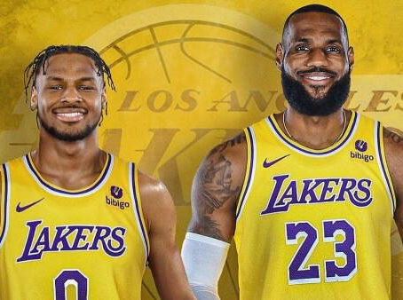 LEBRON JAMES JUGARÁ CON SU HIJO BRONNY EN LOS LAKERS