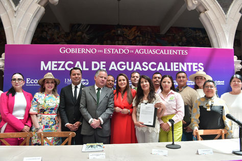 AGUASCALIENTES OBTIENE DENOMINACIÓN DE ORIGEN MEZCAL, ANUNCIA TERE JIMÉNEZ