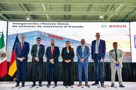 CON UNA INVERSIÓN DE 4 MIL 400 MILLONES DE PESOS, TERE JIMÉNEZ INAUGURA NUEVAS LÍNEAS DE PRODUCCIÓN EN BOSCH AGUASCALIENTES