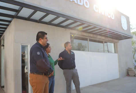 EL PRESIDENTE MUNICIPAL SUPERVISA AVANCE DE LOS NUEVOS JUZGADOS CÍVICOS EN JESÚS MARÍA