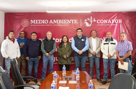 GOBIERNO DE JESÚS MARÍA Y CONAFOR SUMAN ESFUERZOS EN FAVOR DEL MEDIO AMBIENTE.