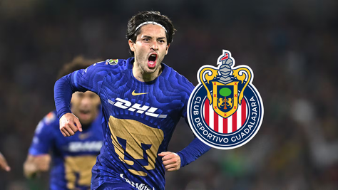 JORDAN CARRILLO SE DESPIDIÓ DE PUMAS Y SE PREPARA PARA REPORTAR CON CHIVAS