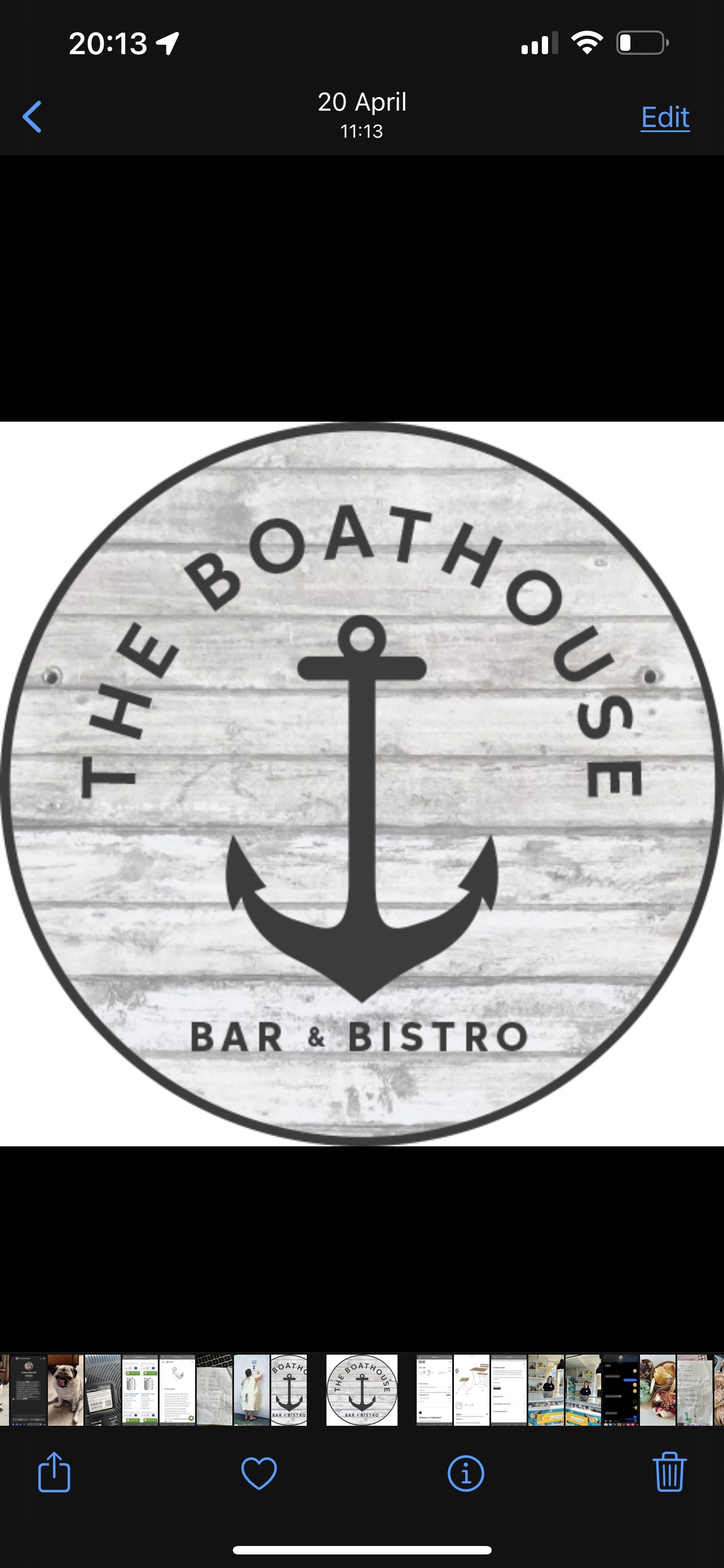 Writer: The Boathouse