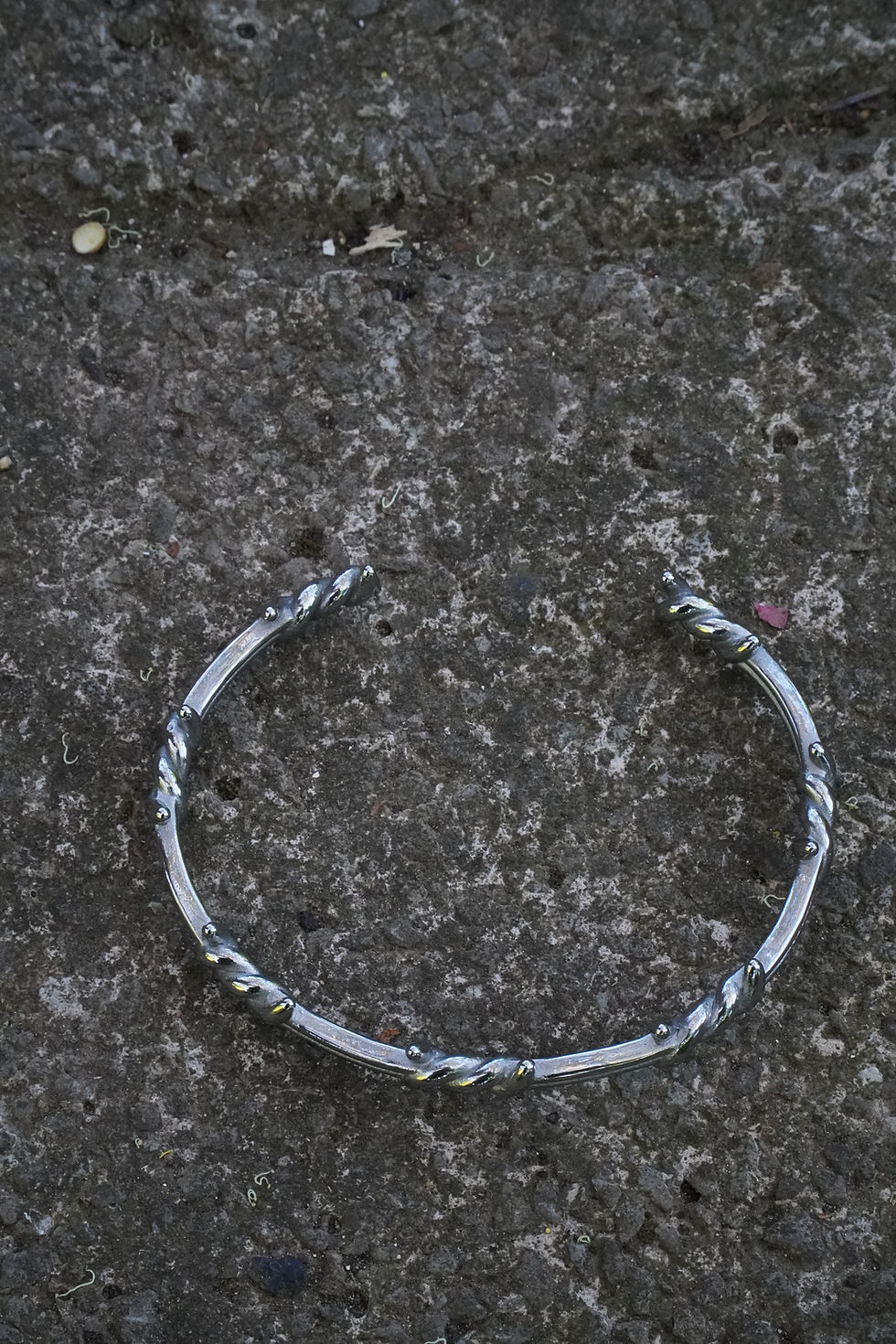Thumbnail: Barbed wire cuff bracelet 