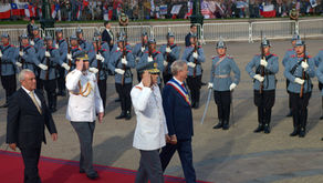 LLegando a la Casa de Gobierno
