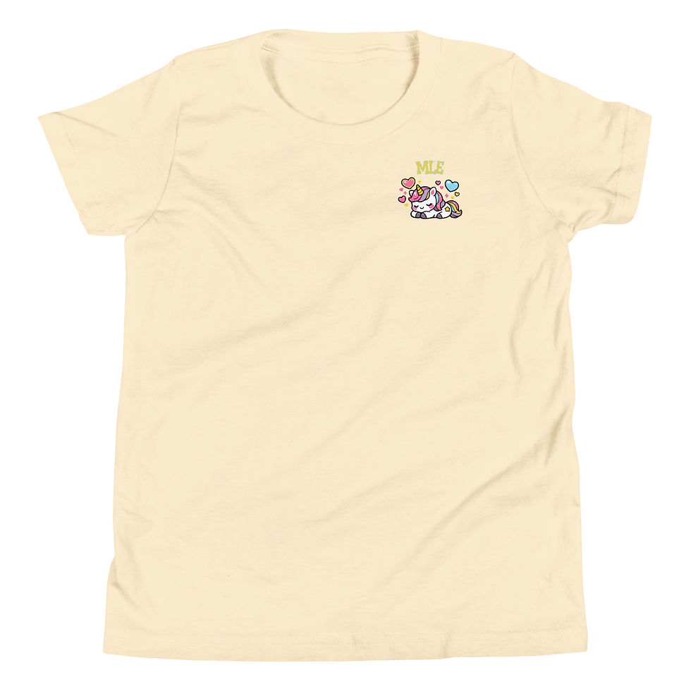 Thumbnail: Youth Girls Staple T-Shirt - Unicorn Queen