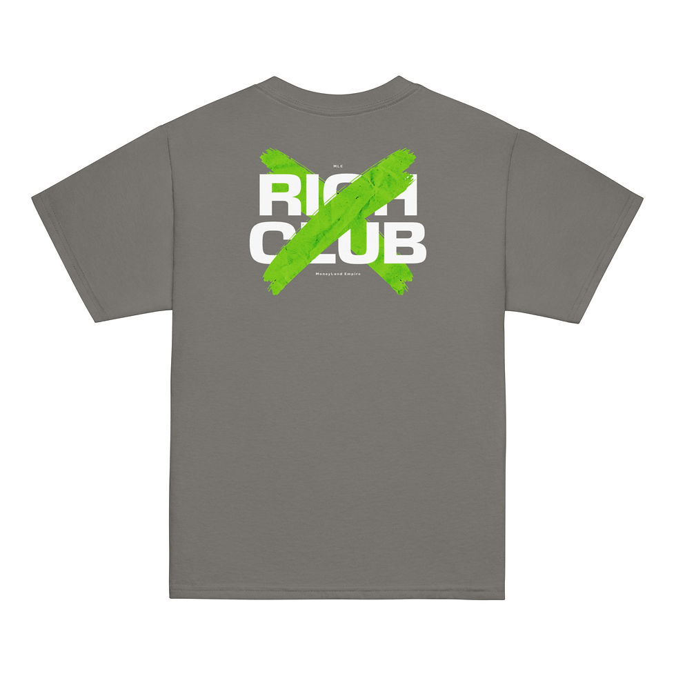 Thumbnail: Boy’s Premium Classic Tee - MLE Rich Club Design
