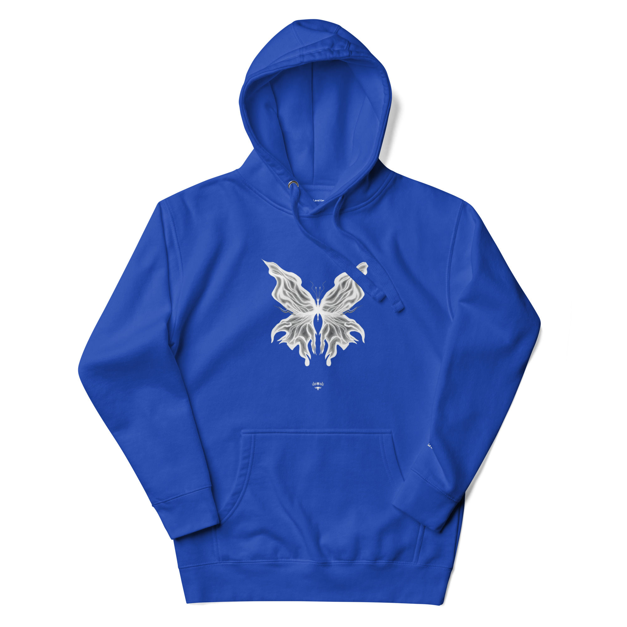 Women’s Premium Cotton Pullover Hoodie- MLE Butterfly Design