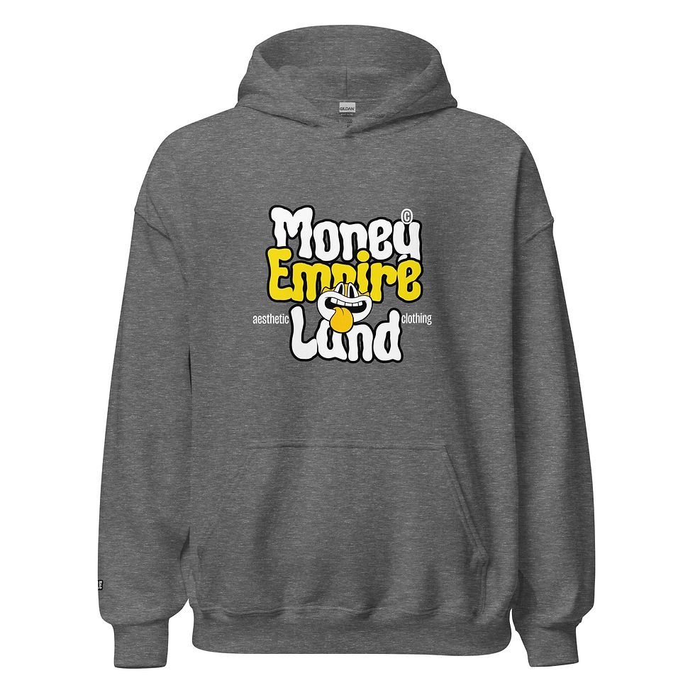 Thumbnail: Men’s Heavy Blend Hoodie- MLE Gold/Yellow Logos