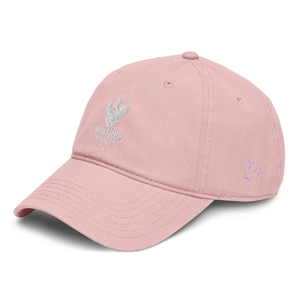 Thumbnail: Premium Garment-Washed Baseball Cap- MLE Design  