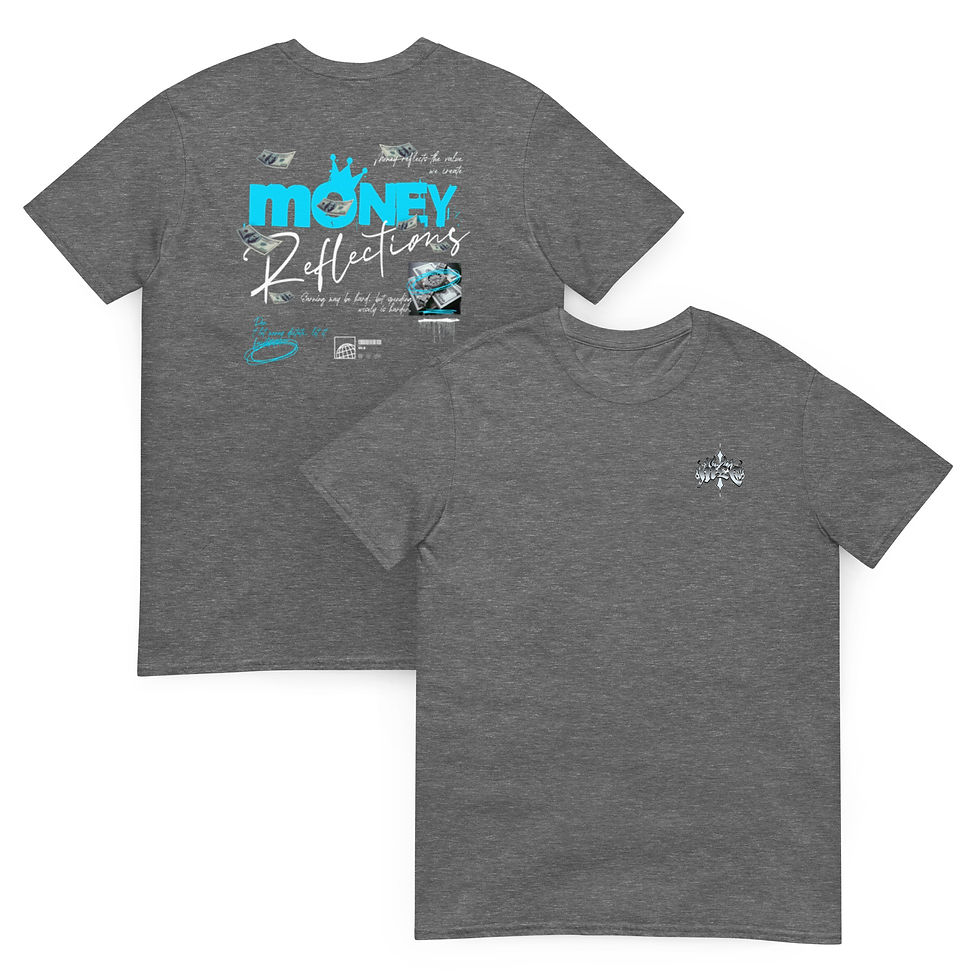 Thumbnail: Women’s Basic Cotton T-Shirt- Money Reflections