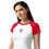 Thumbnail: Women’s Micro Rib Baby Tee- MLE Frog Logo