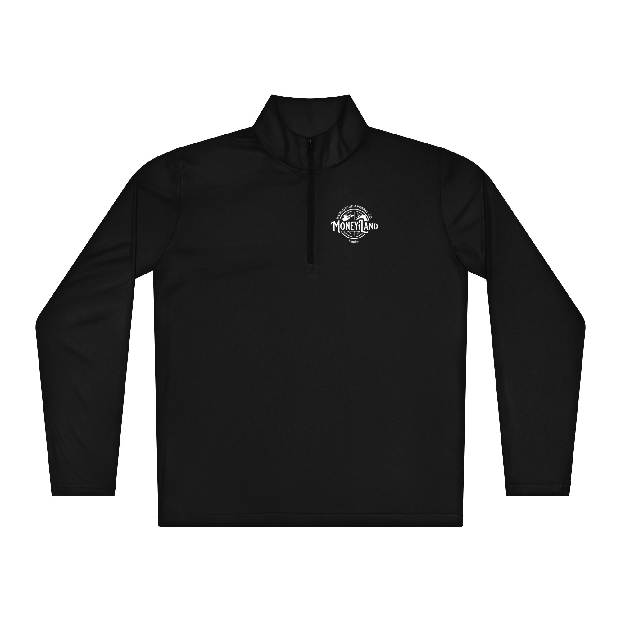 Men’s Quarter Zip Pullover- MLE MoneyLand Apparel Design