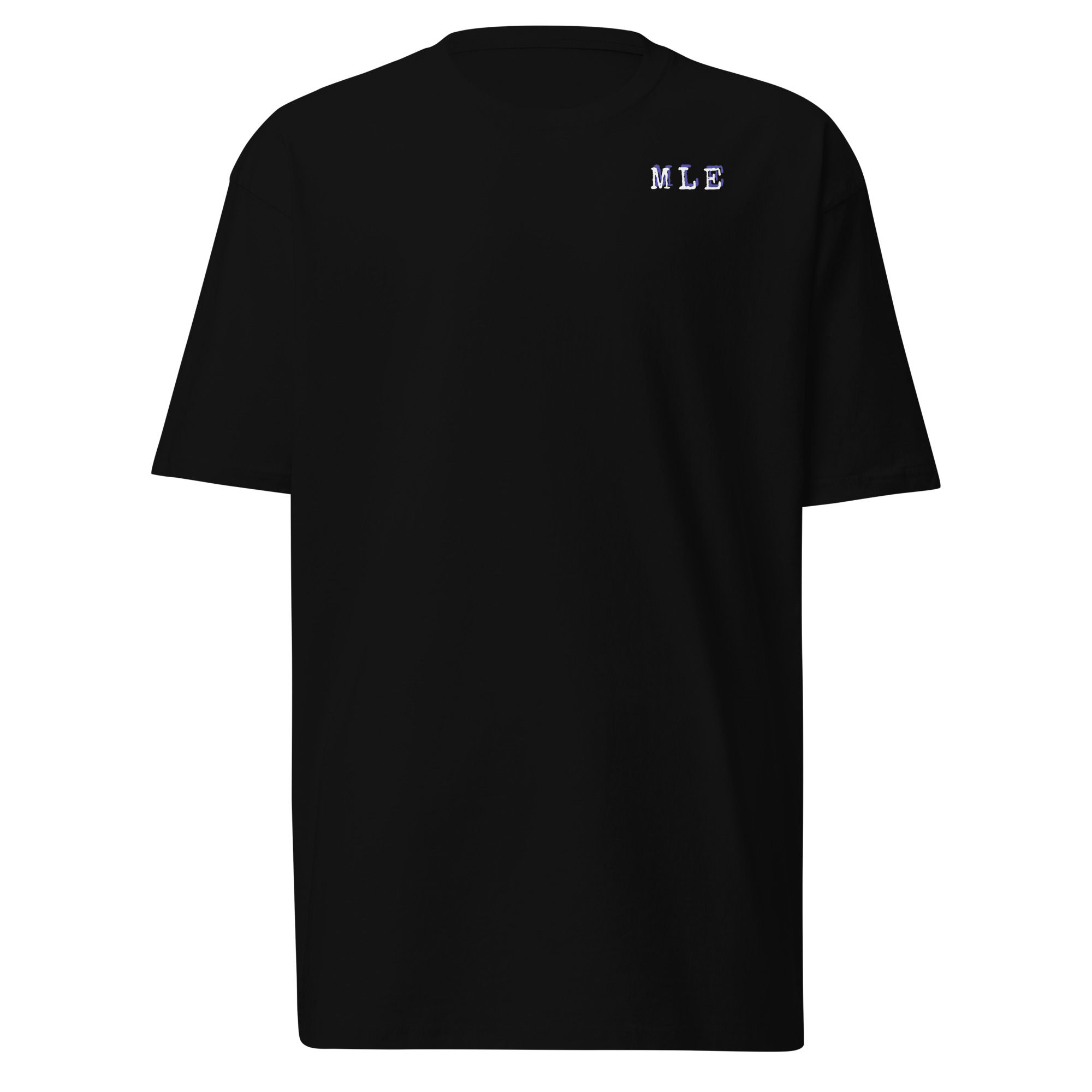 Men’s Premium Heavyweight Tee- MLE Purple Global Design