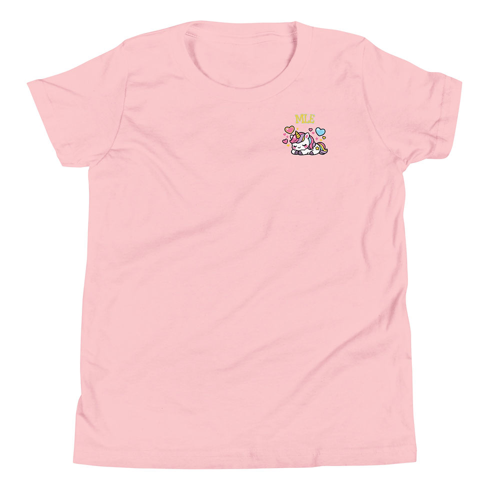 Thumbnail: Youth Girls Staple T-Shirt - Unicorn Queen