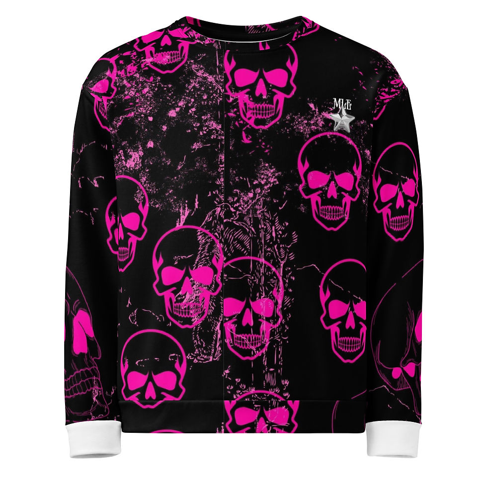Thumbnail: Women’s Premium Cotton Sweatshirt- Pink Terror