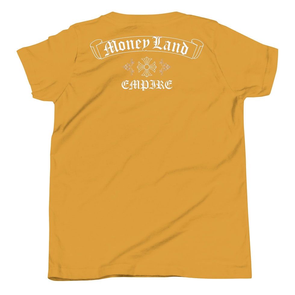 Thumbnail: Youth Boys Classic T-Shirt- MoneyLand Empire Gothic Logo