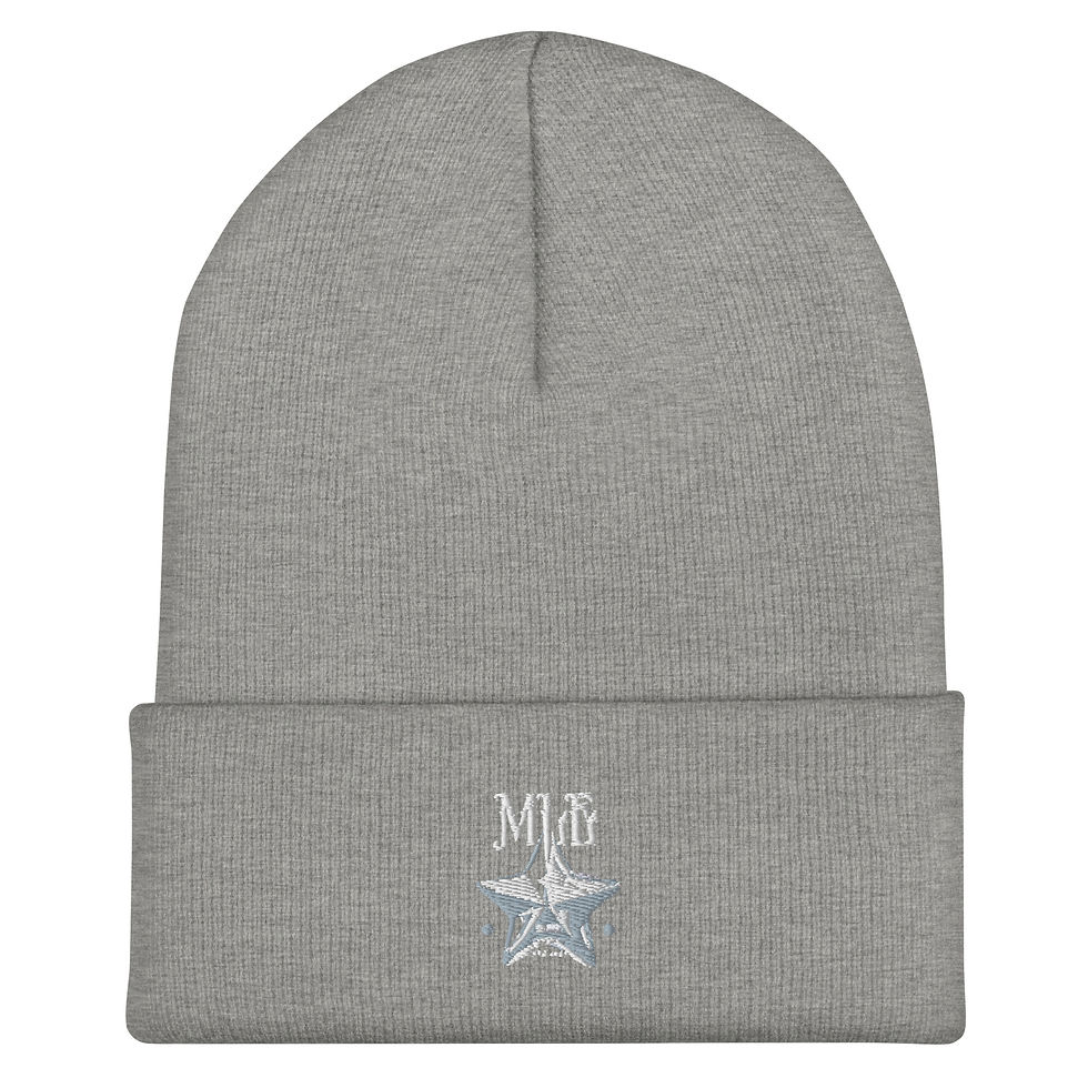 Thumbnail: Cuffed Beanie - Embroidered Star Logo